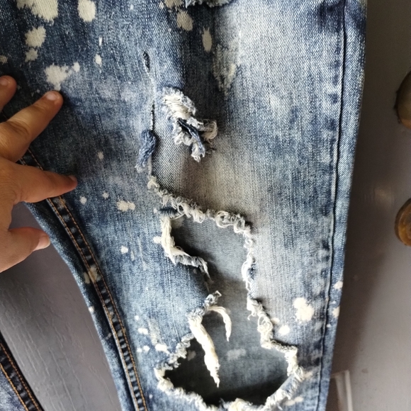 Super Distressed The Heritage by America Jeans sz 38 x 34 - Picture 4 of 16